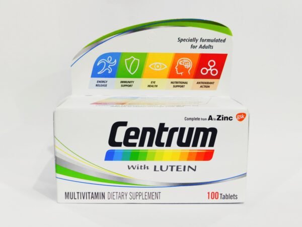 Centrum with Lutein Tablets 100's